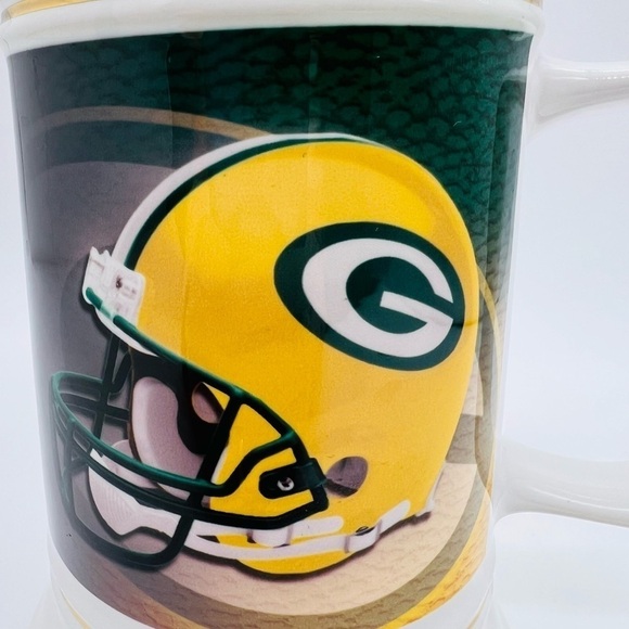 SUPER BOWL XLV STEELERS VS GREEN BAY PACKERS 2011 LARGE BEER MUG - Picture 12 of 12